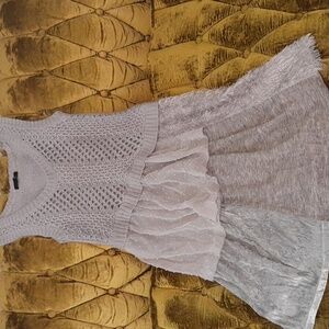 Ryu Asymmetrical Gray Dress